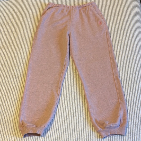 free people movement Pants - Free People Movement Joggers ~ Small ~ Heathered Pink